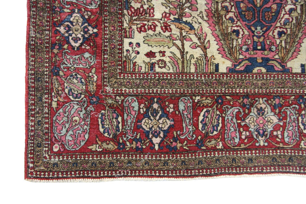 Perski dywan - Nomadyczny - 207 x 148 cm - beżowy