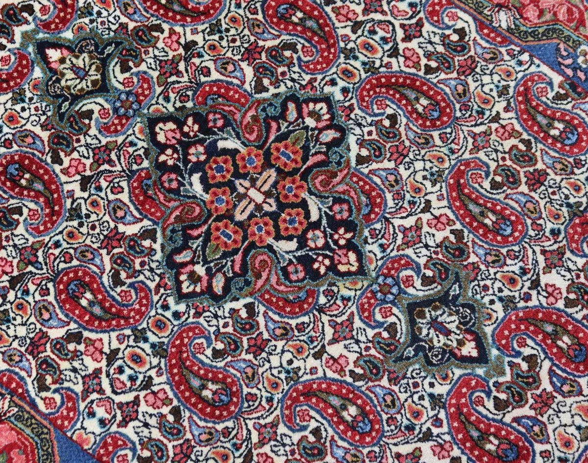 Dywan perski - Bijar - 150 x 100 cm - niebieski