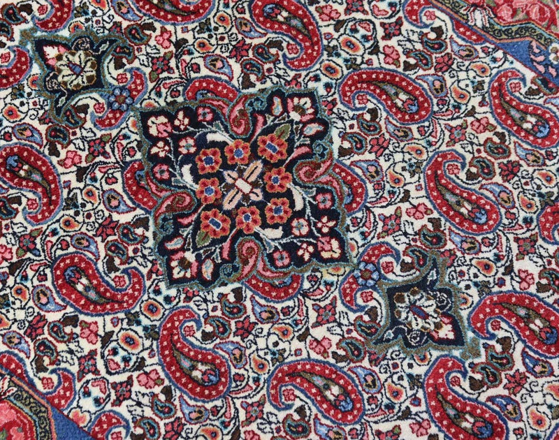 Dywan perski - Bijar - 150 x 100 cm - niebieski