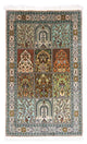 Jedwab kaszmirski Dywan 151x95cm - Dywan orientalny