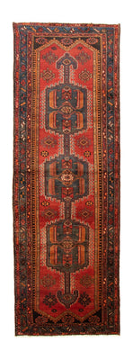 Biegacz Perski dywan - Nomadyczny - 307 x 103 cm - zielona