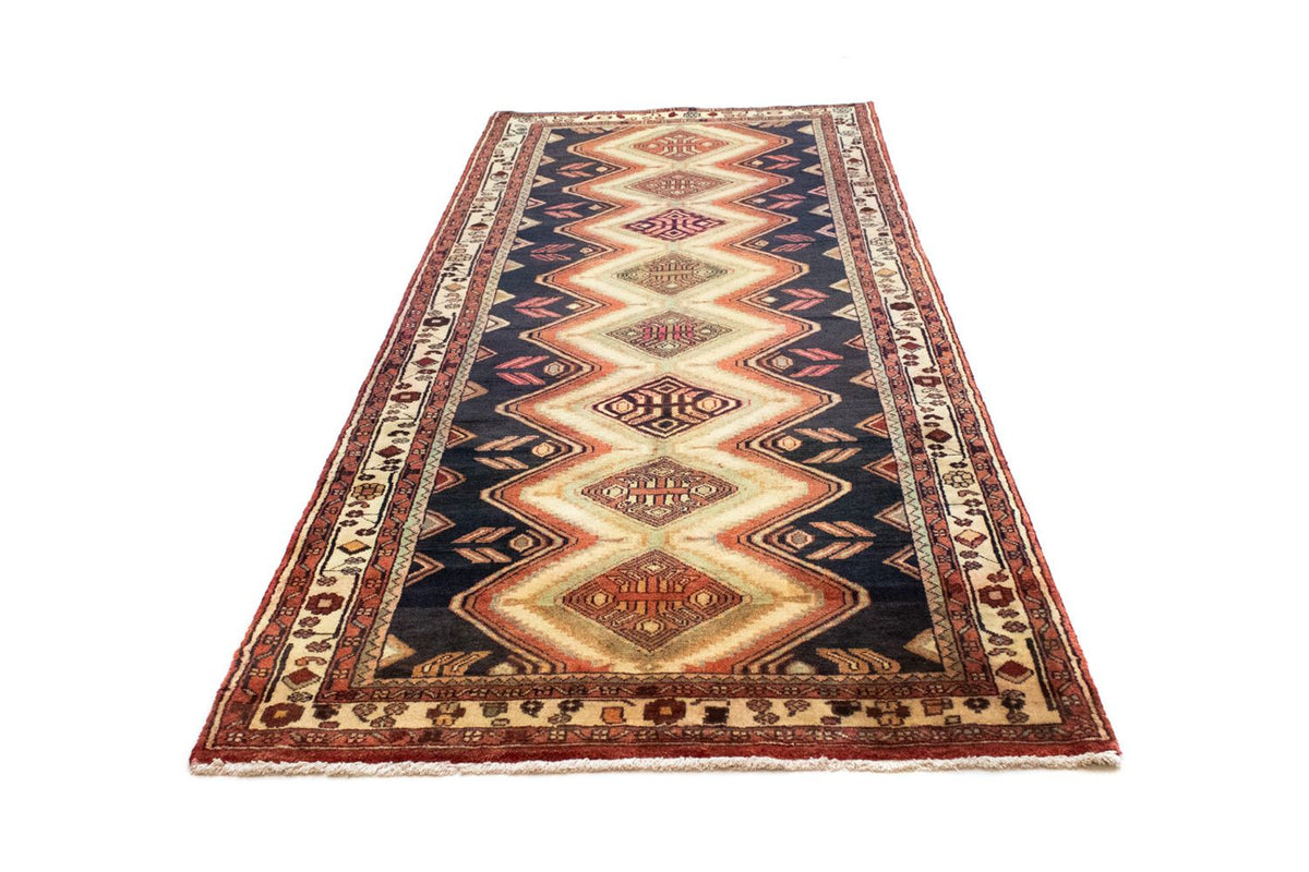 Biegacz Perski dywan - Nomadyczny - 312 x 125 cm - niebieski