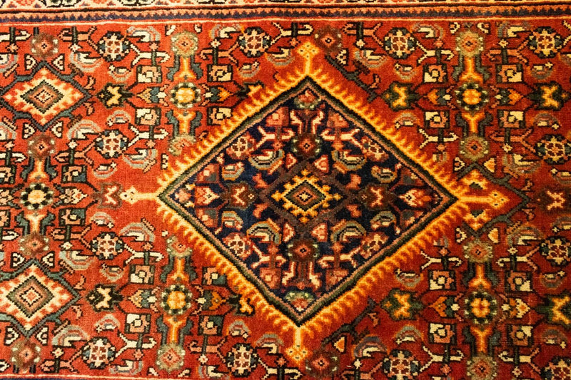 Biegacz Perski dywan - Nomadyczny - 322 x 100 cm - złoto