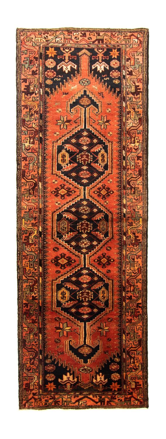 Biegacz Perski dywan - Nomadyczny - 307 x 100 cm - niebieski