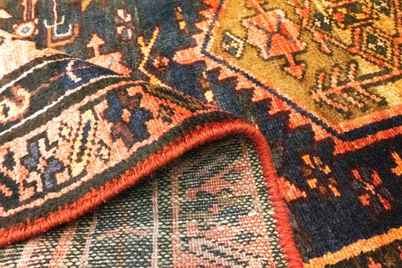 Biegacz Perski dywan - Nomadyczny - 300 x 112 cm - niebieski