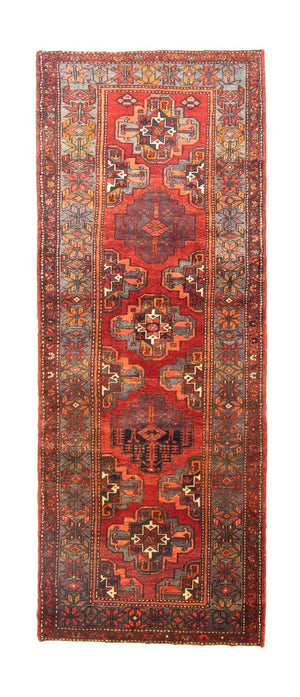 Biegacz Perski dywan - Nomadyczny - 300 x 113 cm - pomarańczowy