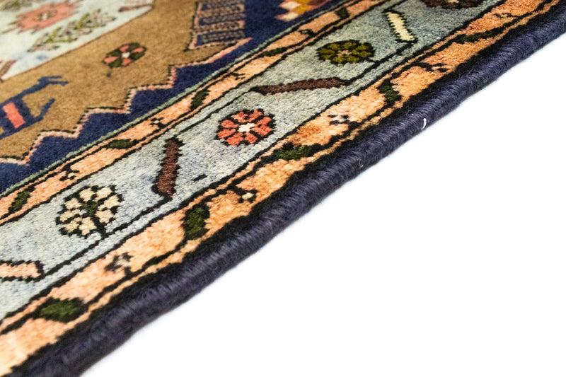 Biegacz Perski dywan - Nomadyczny - 295 x 102 cm - niebieski