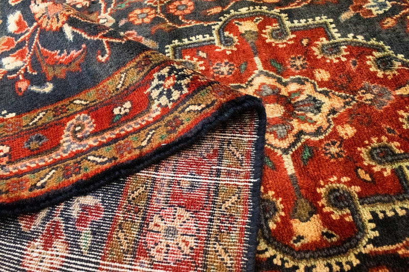 Biegacz Perski dywan - Nomadyczny - 289 x 100 cm - niebieski