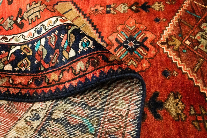 Biegacz Perski dywan - Nomadyczny - 300 x 103 cm - pomarańczowy