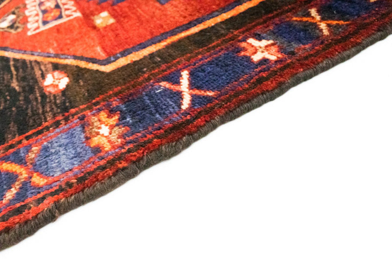 Biegacz Perski dywan - Nomadyczny - 302 x 104 cm - niebieski