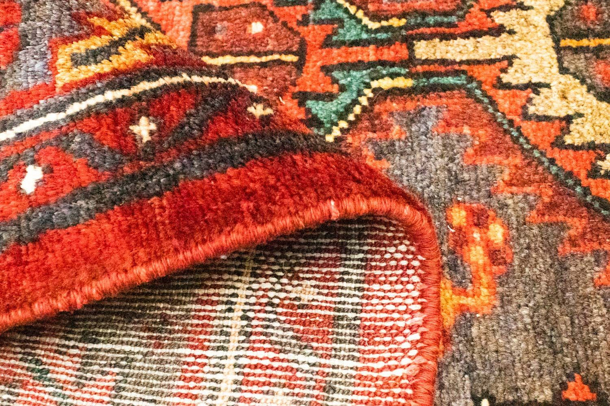 Biegacz Perski dywan - Nomadyczny - 295 x 110 cm - pomarańczowy