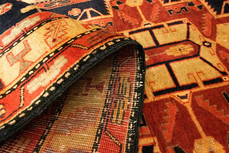 Biegacz Perski dywan - Nomadyczny - 320 x 113 cm - pomarańczowy