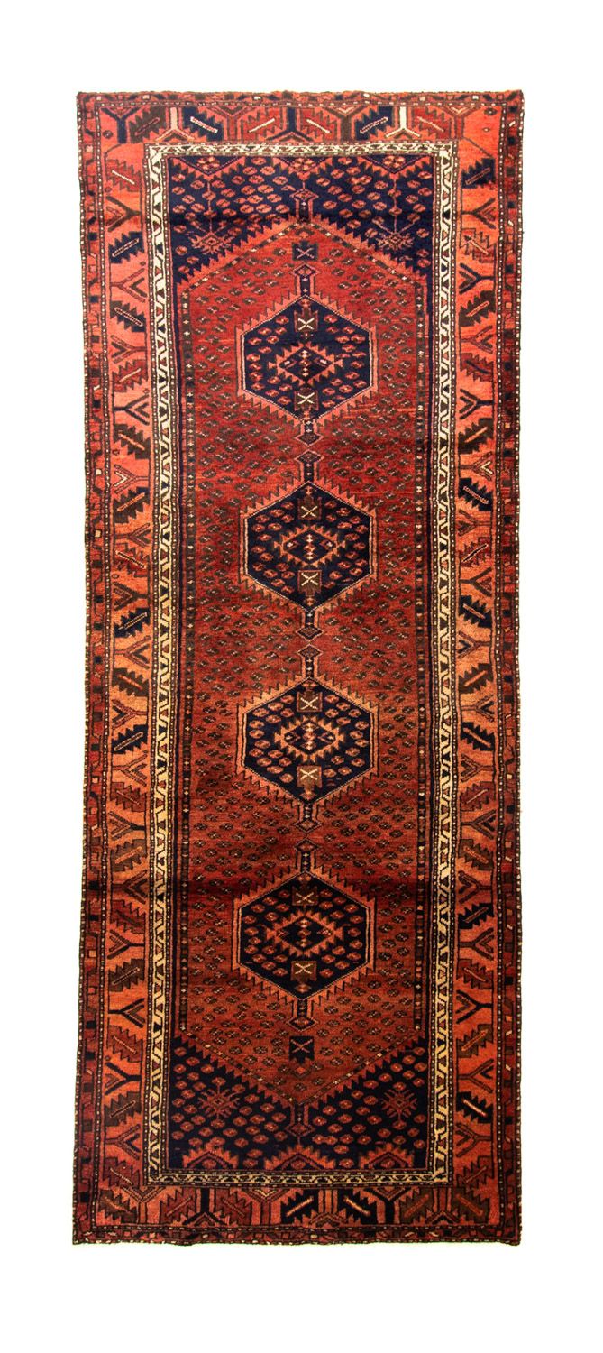 Biegacz Perski dywan - Nomadyczny - 316 x 118 cm - niebieski