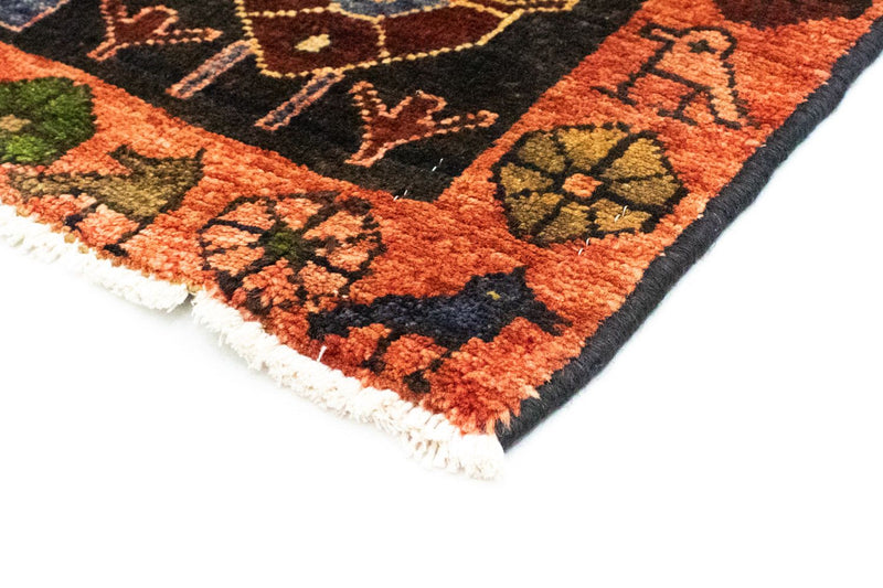 Biegacz Perski dywan - Nomadyczny - 296 x 105 cm - niebieski