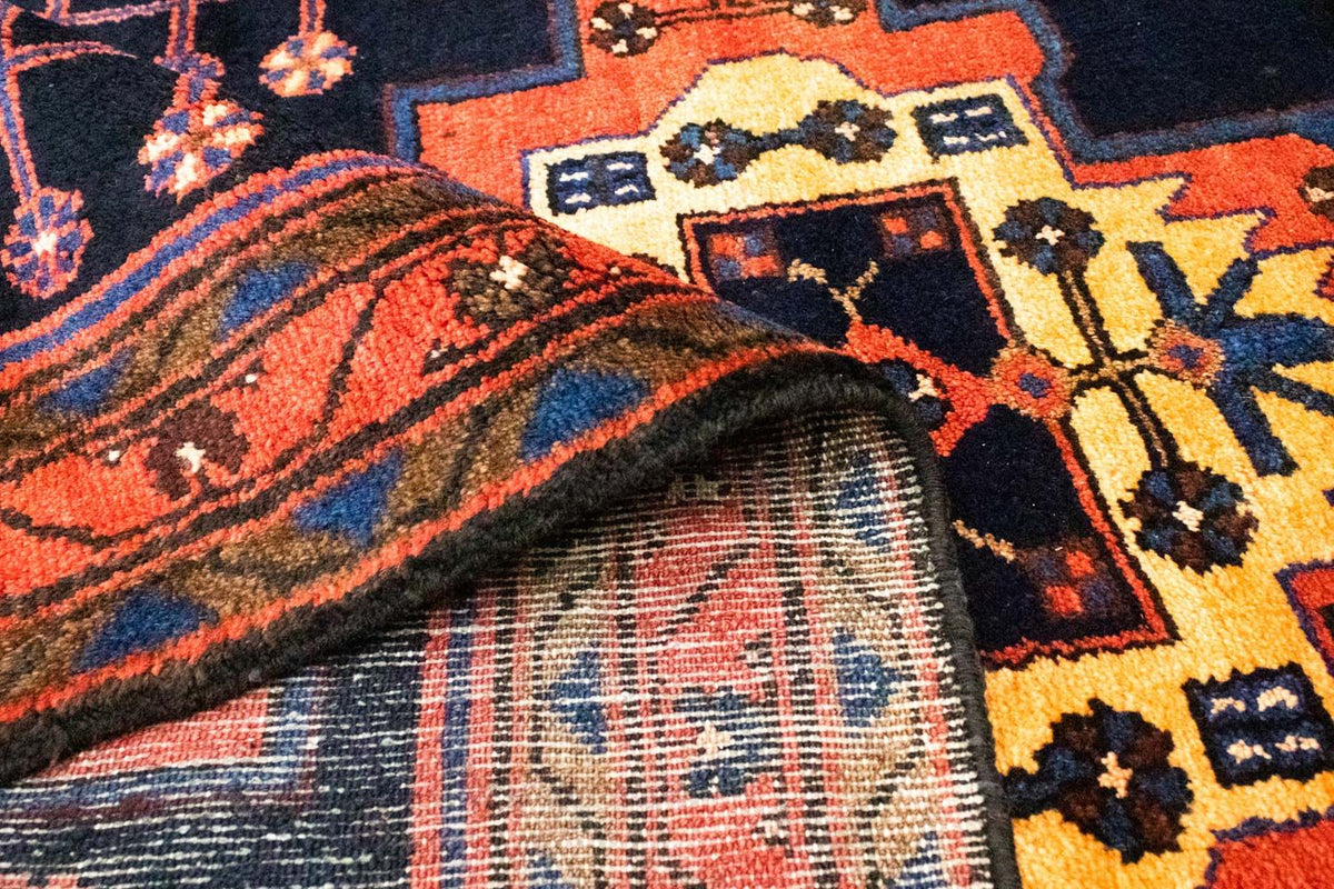 Biegacz Perski dywan - Nomadyczny - 305 x 115 cm - niebieski