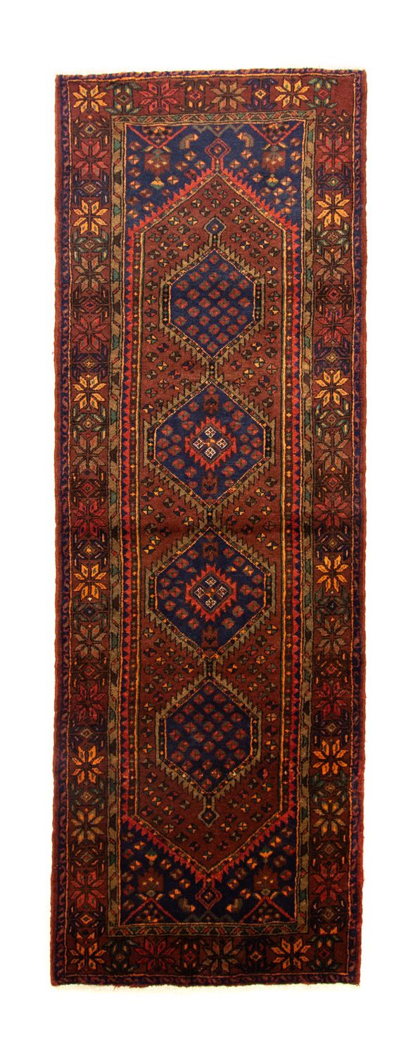 Biegacz Perski dywan - Nomadyczny - 315 x 108 cm - niebieski