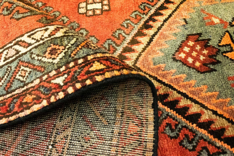 Biegacz Perski dywan - Nomadyczny - 292 x 98 cm - pomarańczowy