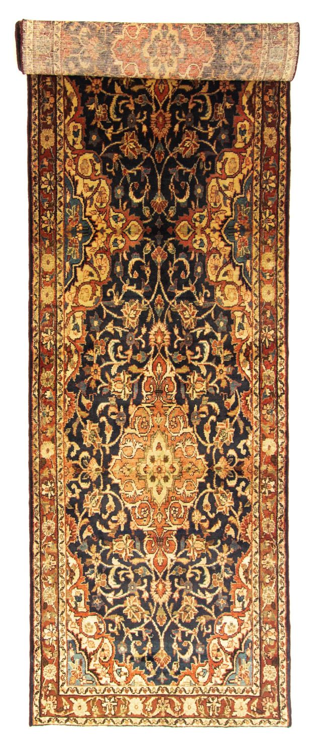 Biegacz Perski dywan - Nomadyczny - 428 x 110 cm - niebieski