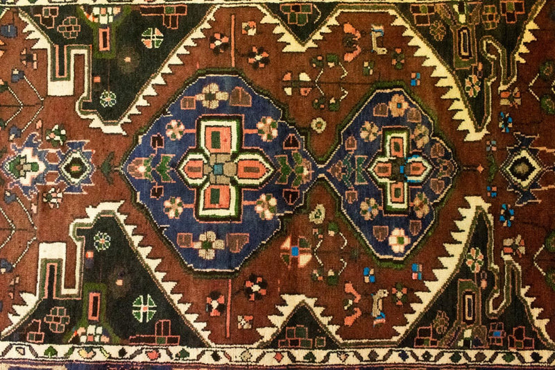 Biegacz Perski dywan - Nomadyczny - 295 x 107 cm - brązowy