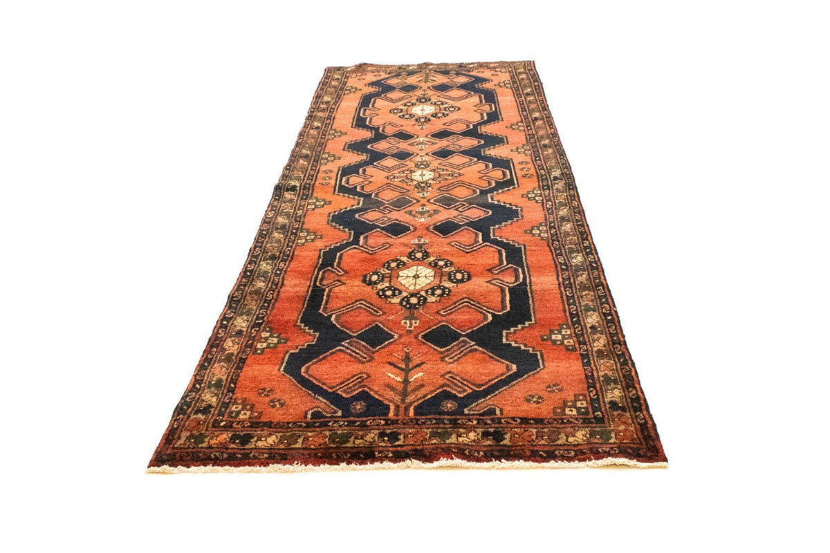 Biegacz Perski dywan - Nomadyczny - 301 x 106 cm - niebieski