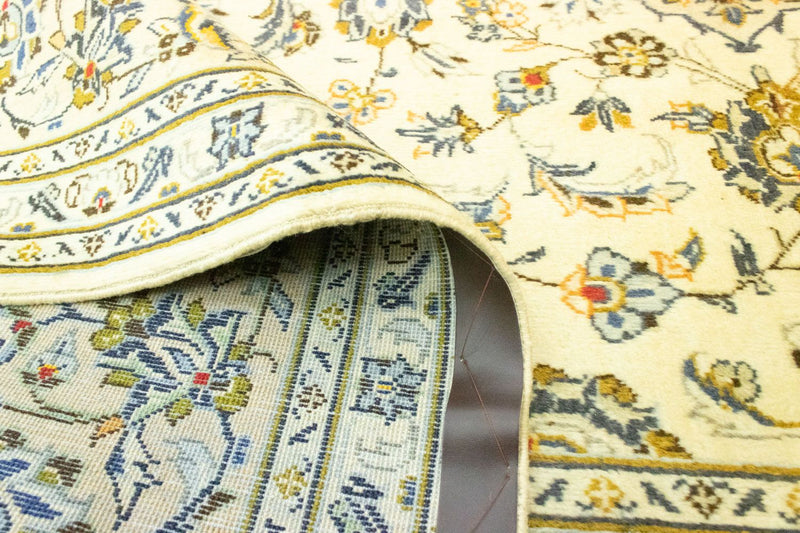 Dywan perski - Keshan - 355 x 245 cm - beżowy