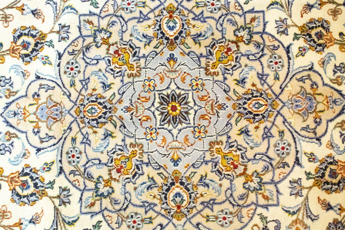 Dywan perski - Keshan - 402 x 296 cm - beżowy