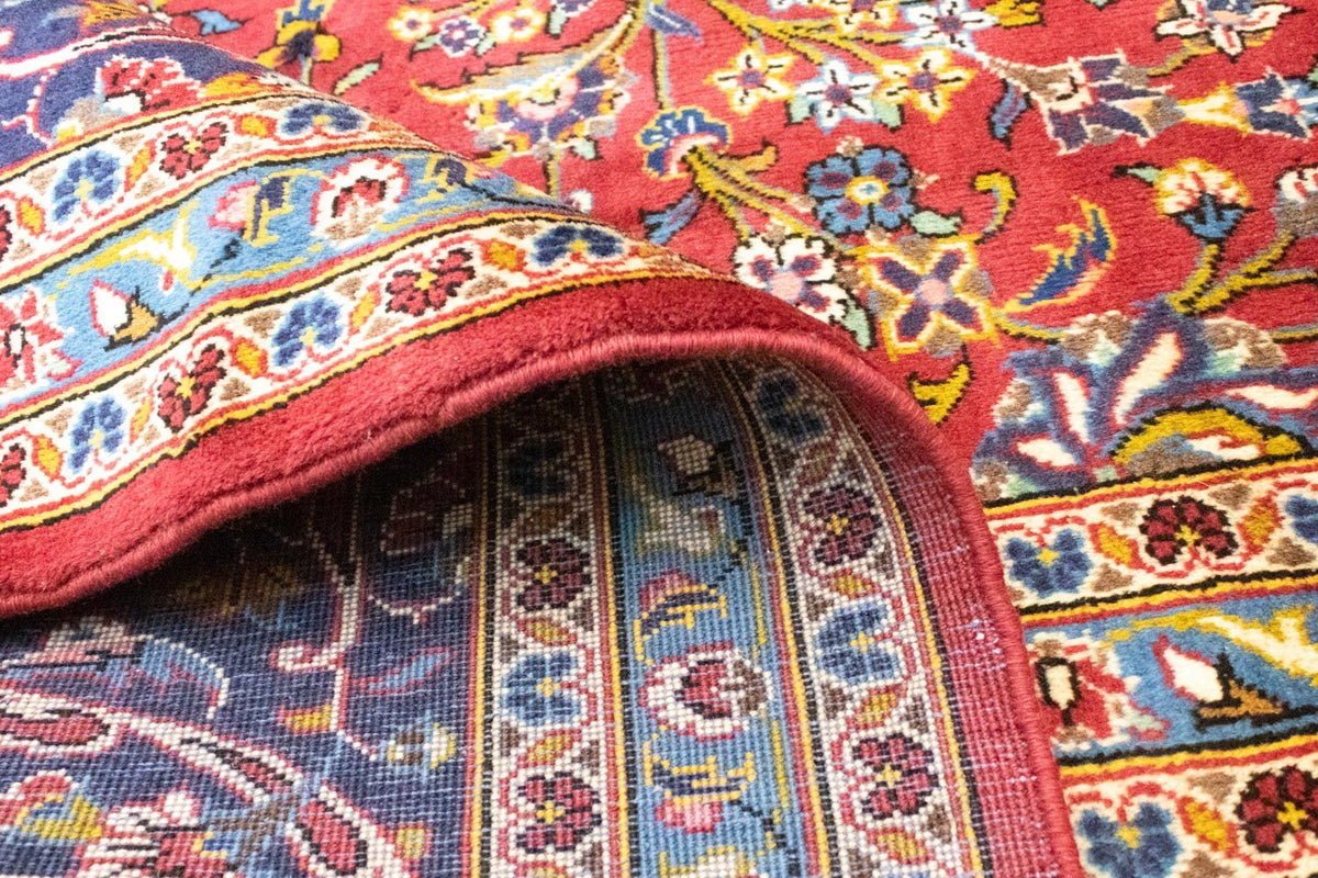 Dywan perski - Keshan - 401 x 304 cm - czerwony