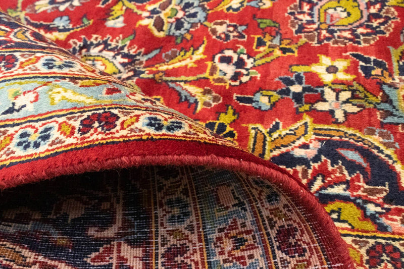 Dywan perski - Keshan - 407 x 292 cm - czerwony