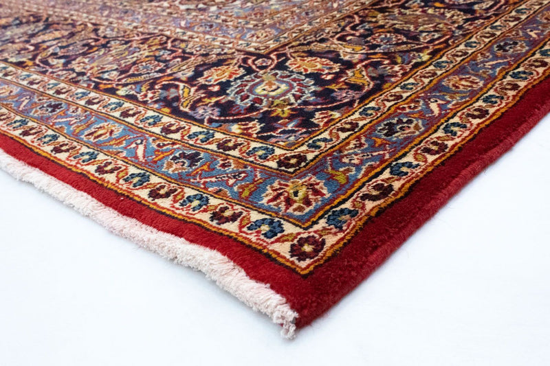 Dywan perski - Keshan - 384 x 303 cm - niebieski