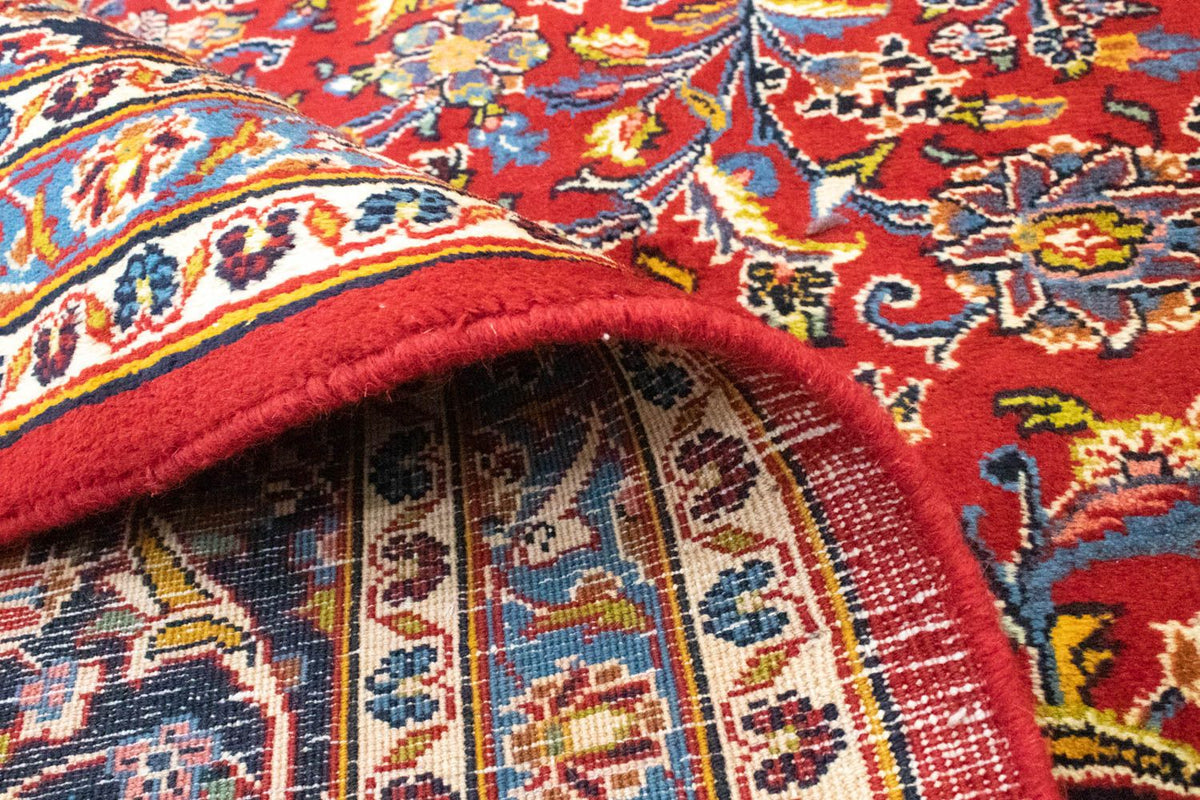 Dywan perski - Keshan - 384 x 303 cm - niebieski