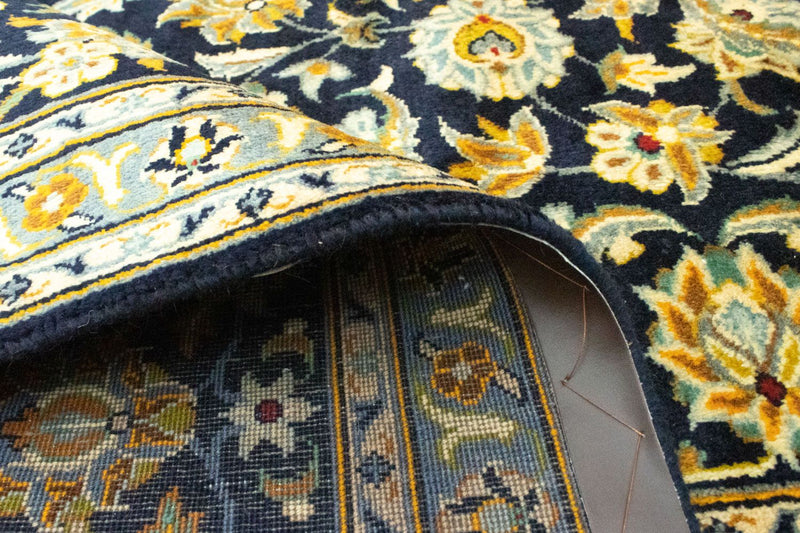 Dywan perski - Keshan - 412 x 307 cm - niebieski