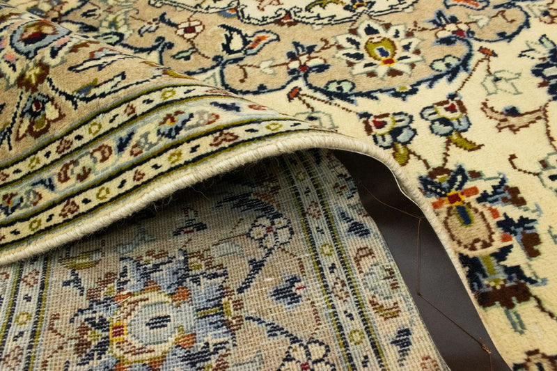 Dywan perski - Keshan - 300 x 198 cm - beżowy