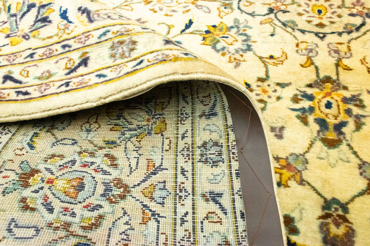 Dywan perski - Keshan - 300 x 202 cm - beżowy