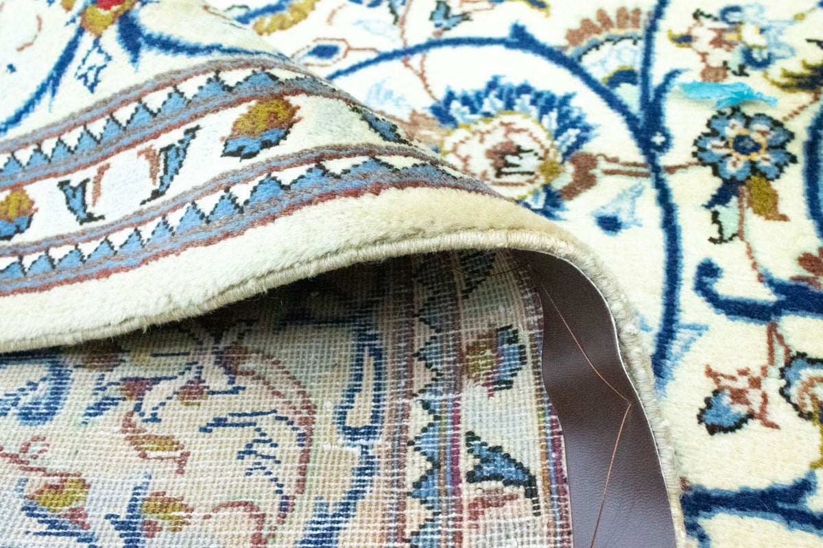 Dywan perski - Keshan - 402 x 281 cm - beżowy