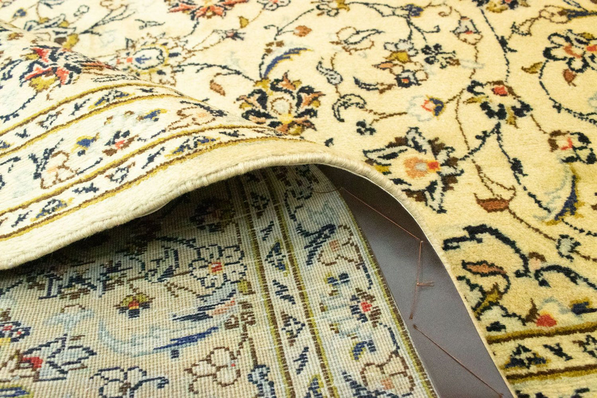 Dywan perski - Keshan - 350 x 254 cm - beżowy