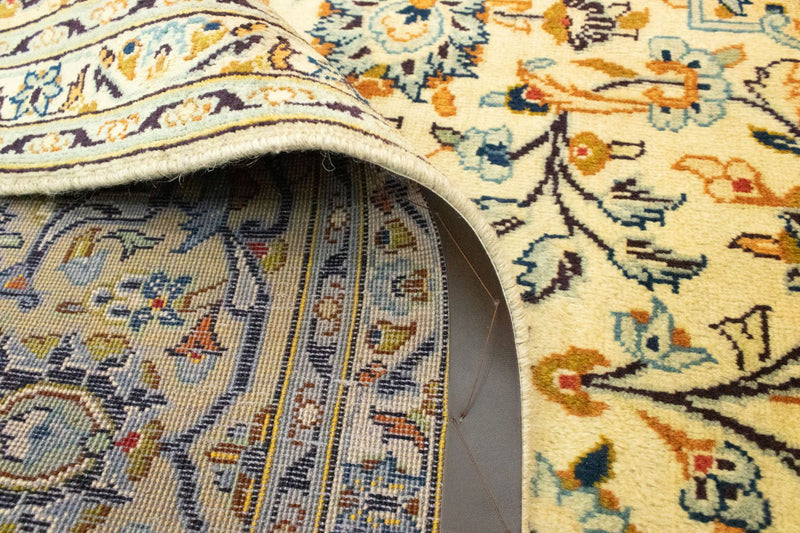 Dywan perski - Keshan - 369 x 246 cm - beżowy