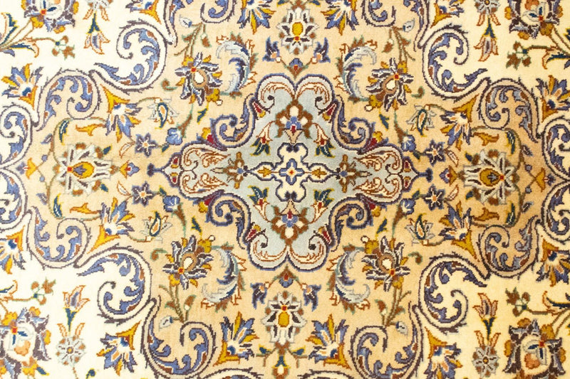 Dywan perski - Keshan - 396 x 293 cm - beżowy