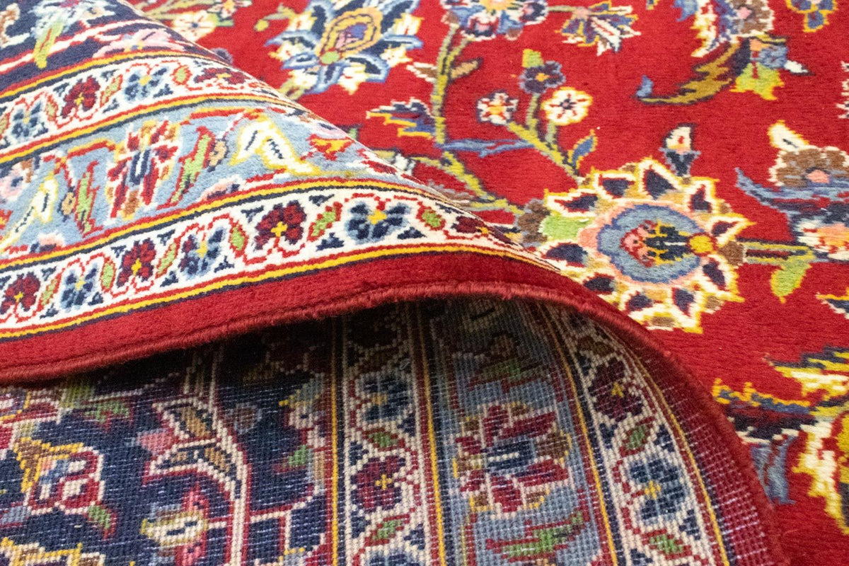 Dywan perski - Keshan - 390 x 297 cm - czerwony