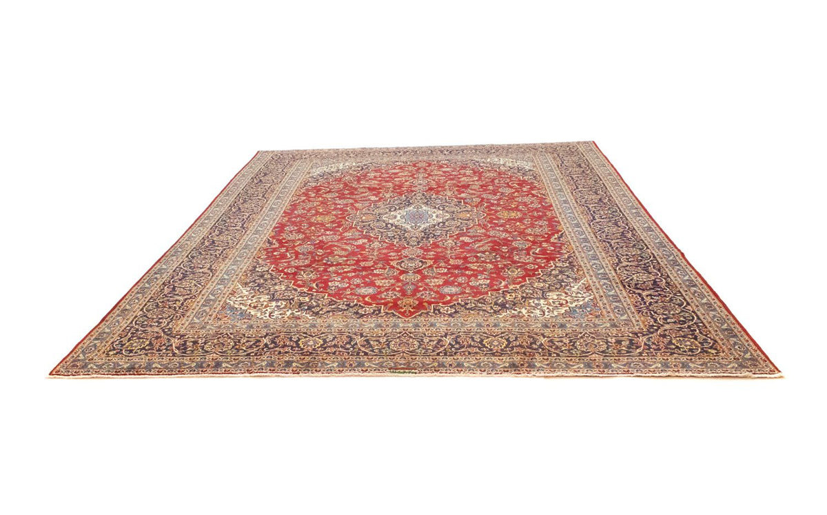 Dywan perski - Keshan - 391 x 294 cm - czerwony