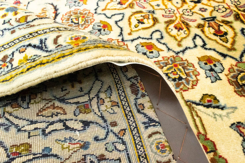 Dywan perski - Keshan - 295 x 195 cm - beżowy