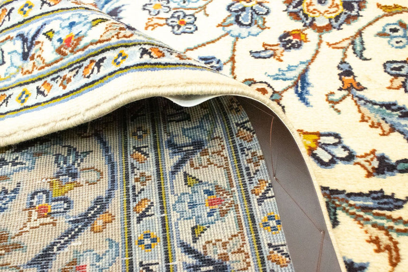 Dywan perski - Keshan - 388 x 288 cm - beżowy