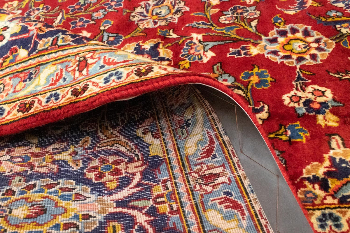 Dywan perski - Keshan - 402 x 297 cm - czerwony