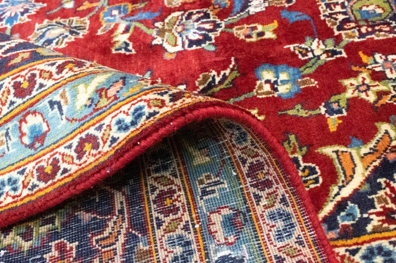 Dywan perski - Keshan - 383 x 246 cm - czerwony