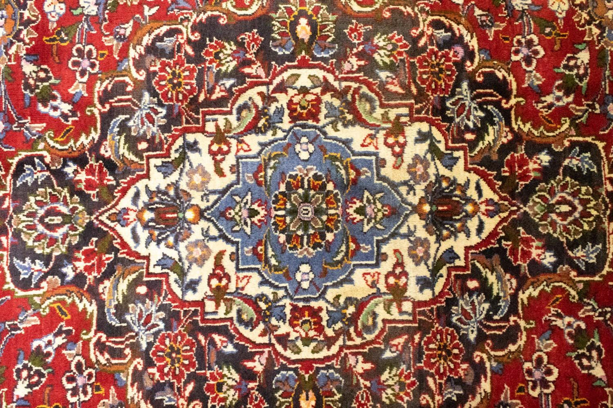 Dywan perski - Keshan - 420 x 291 cm - czerwony