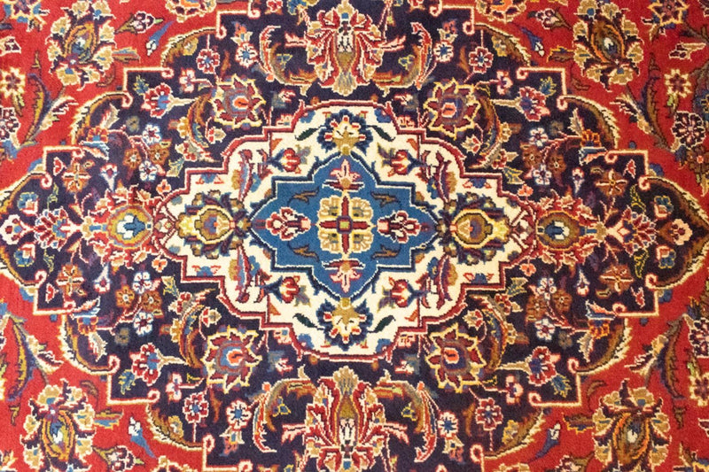 Dywan perski - Keshan - 417 x 304 cm - rdza