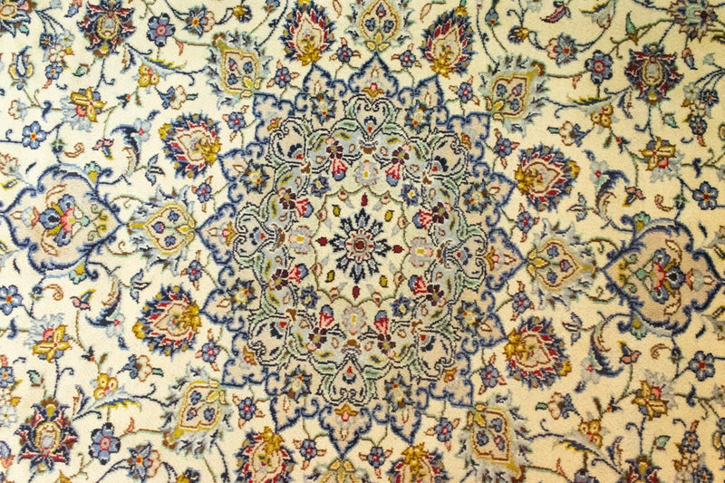 Dywan perski - Keshan - 333 x 245 cm - beżowy