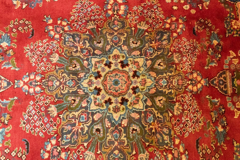 Dywan perski - Klasyczny - 321 x 261 cm - pomarańczowy