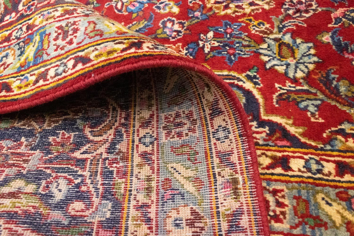 Dywan perski - Keshan - 401 x 294 cm - czerwony