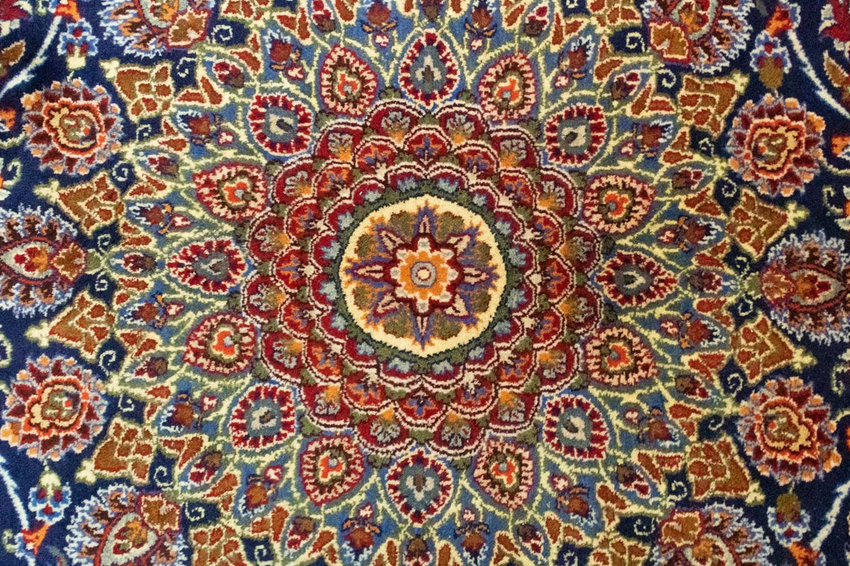 Dywan perski - Klasyczny - 395 x 295 cm - niebieski