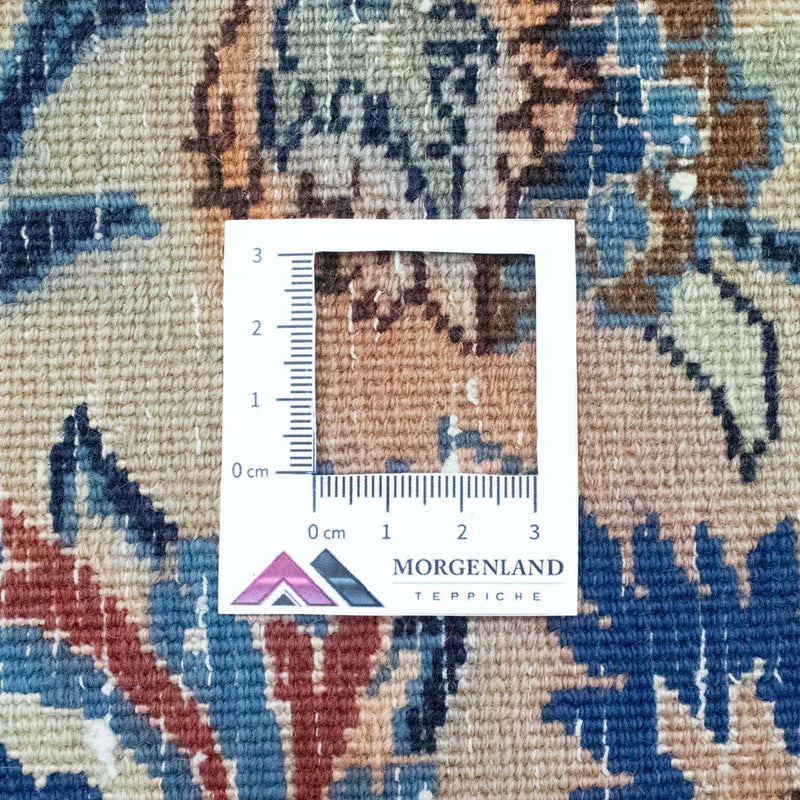 Dywan perski - Nain - Królewski - 344 x 244 cm - beżowy